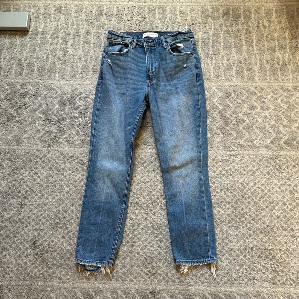 A&F The Skinny High Rise Jeans